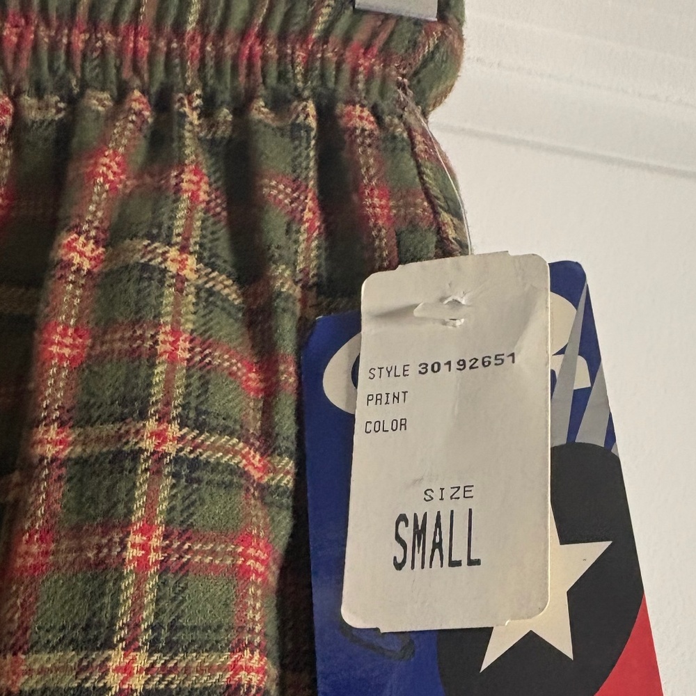 Vintage Sport Brand Flannel Pajamas